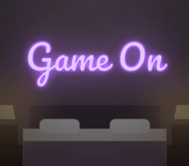Home & Studio neon sign