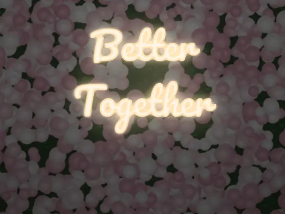 Weddings & Events neon sign